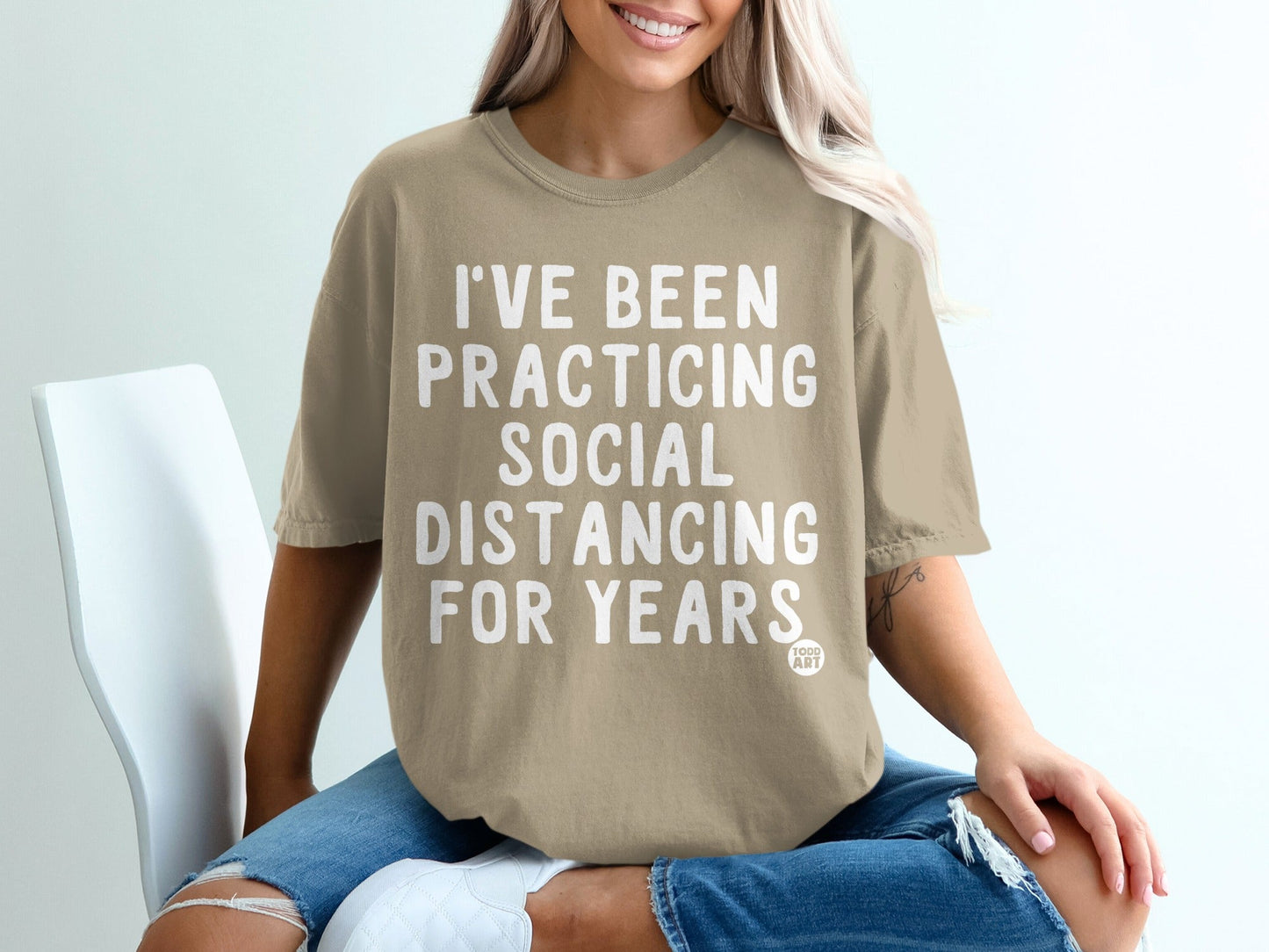 I've Been Practicing Social Distancing for Years Shirt