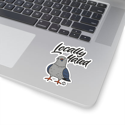 Locally HatedTodd Art Sticker