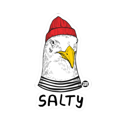 Salty Sailor BirdTodd Art Sticker