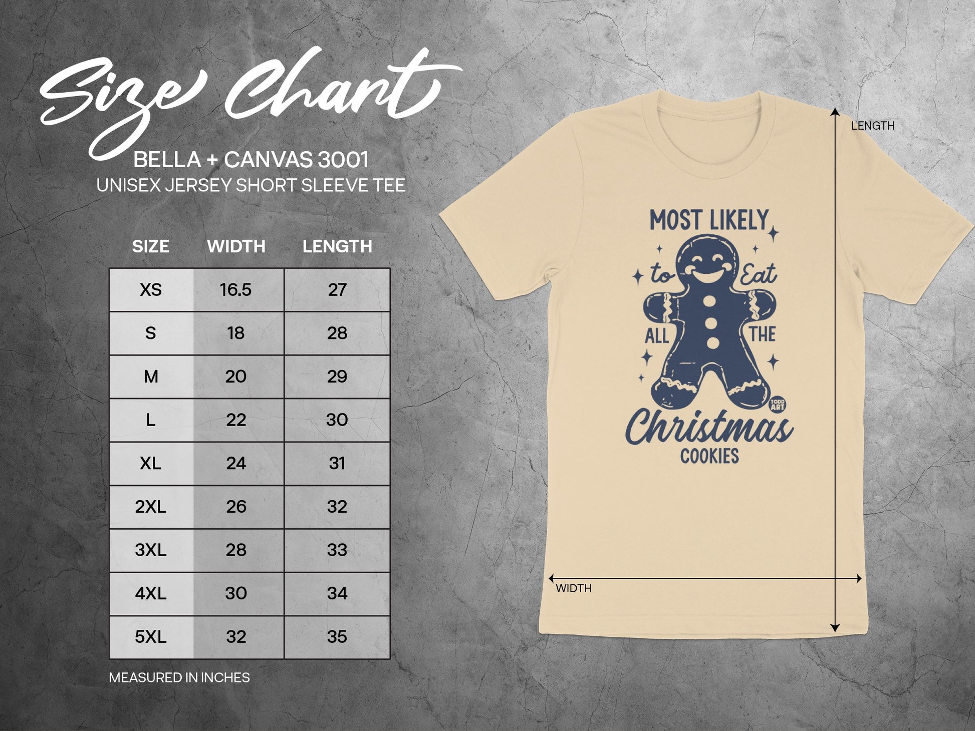 Most Likely to Eat All the Christmas Cookies Tee