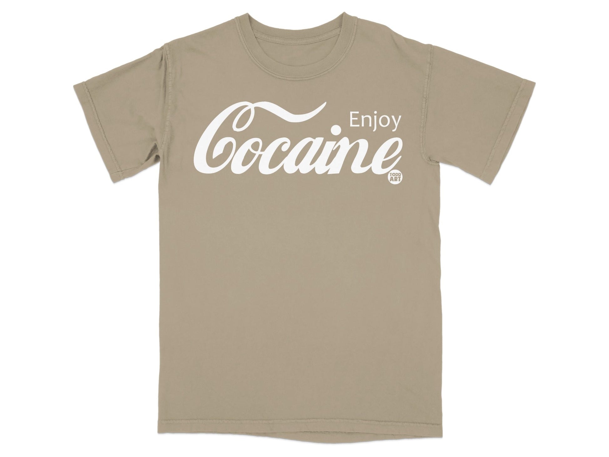 Enjoy Cocaine Graphic Unisex T-Shirt Todd Art