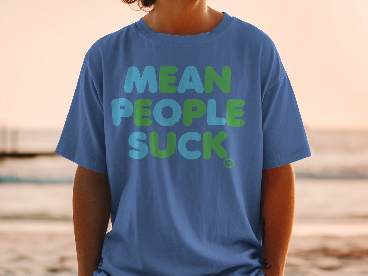 Mean People Suck Graphic Tee Fun Statement Shirt