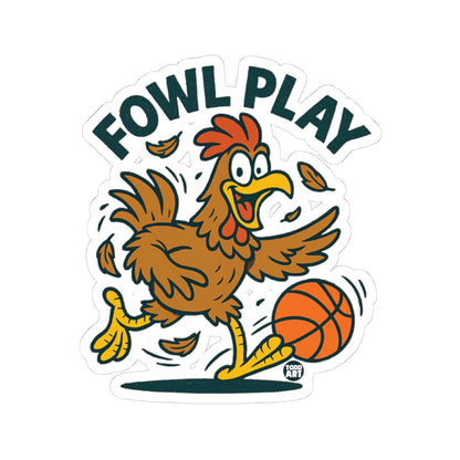 Basketball BirdTodd Art Sticker