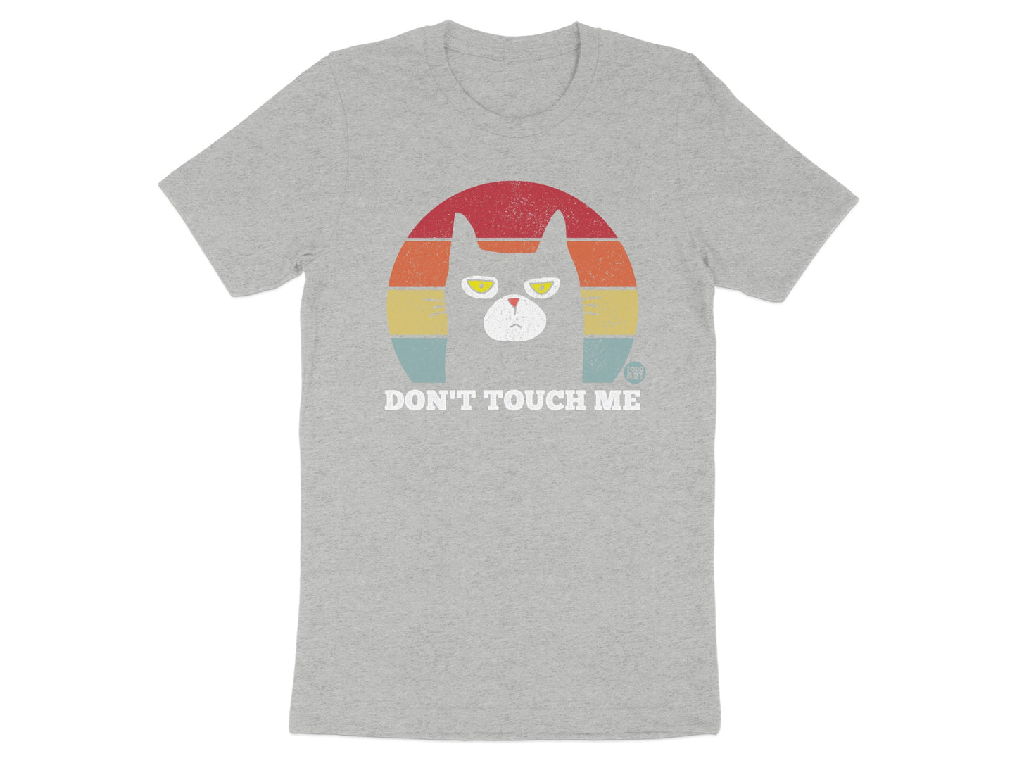 Don't Touch Me Grumpy Cat Graphic T-shirt