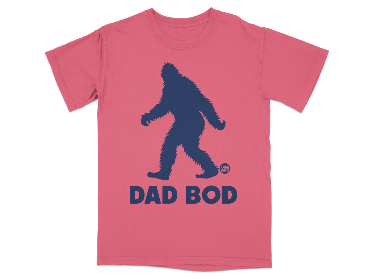 Funny Dad Bod Bigfoot Sasquatch Graphic T-shirt