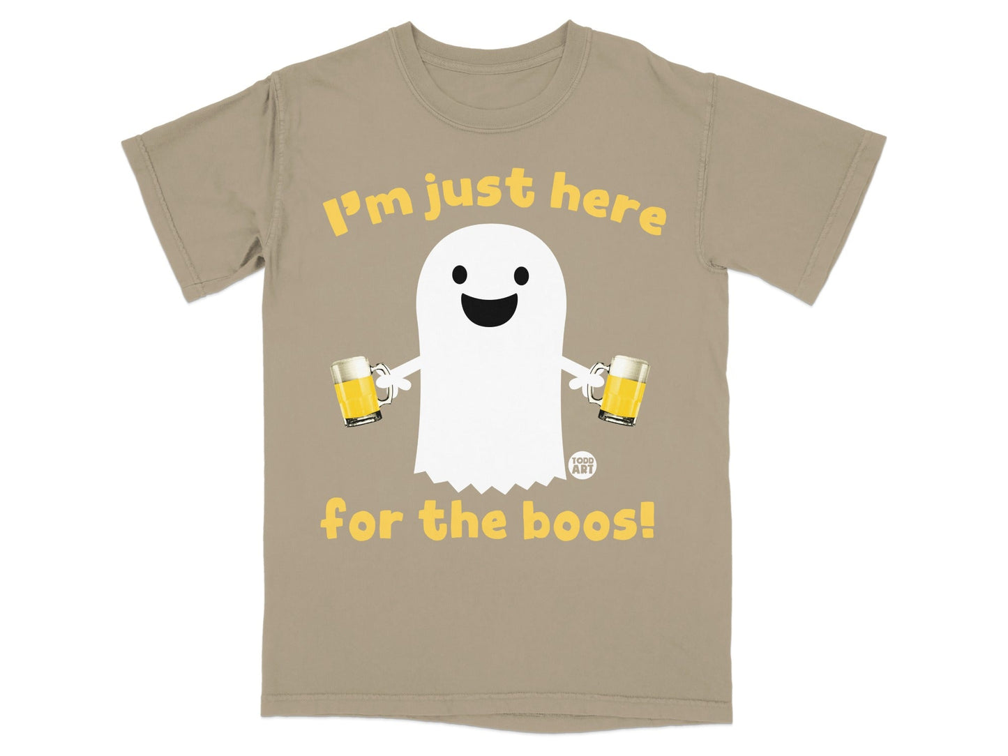 I'm Just Here for the Boos Ghost T-Shirt