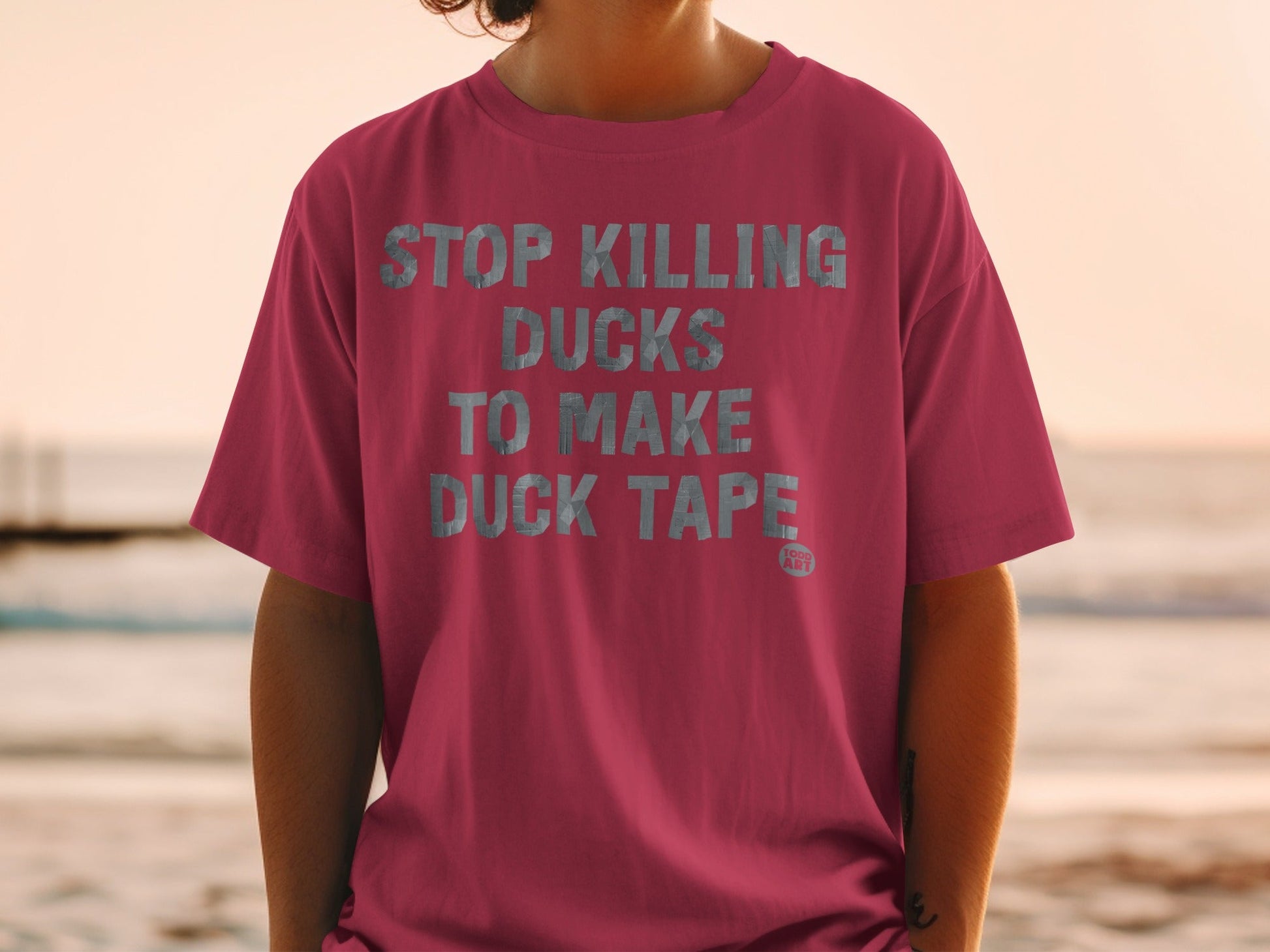 Stop Killing Ducks To Make Duck Tape Shirt