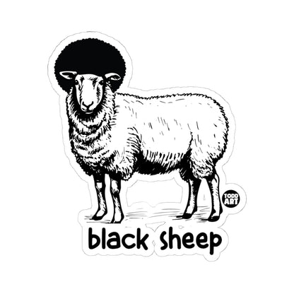 Black SheepTodd Art Sticker