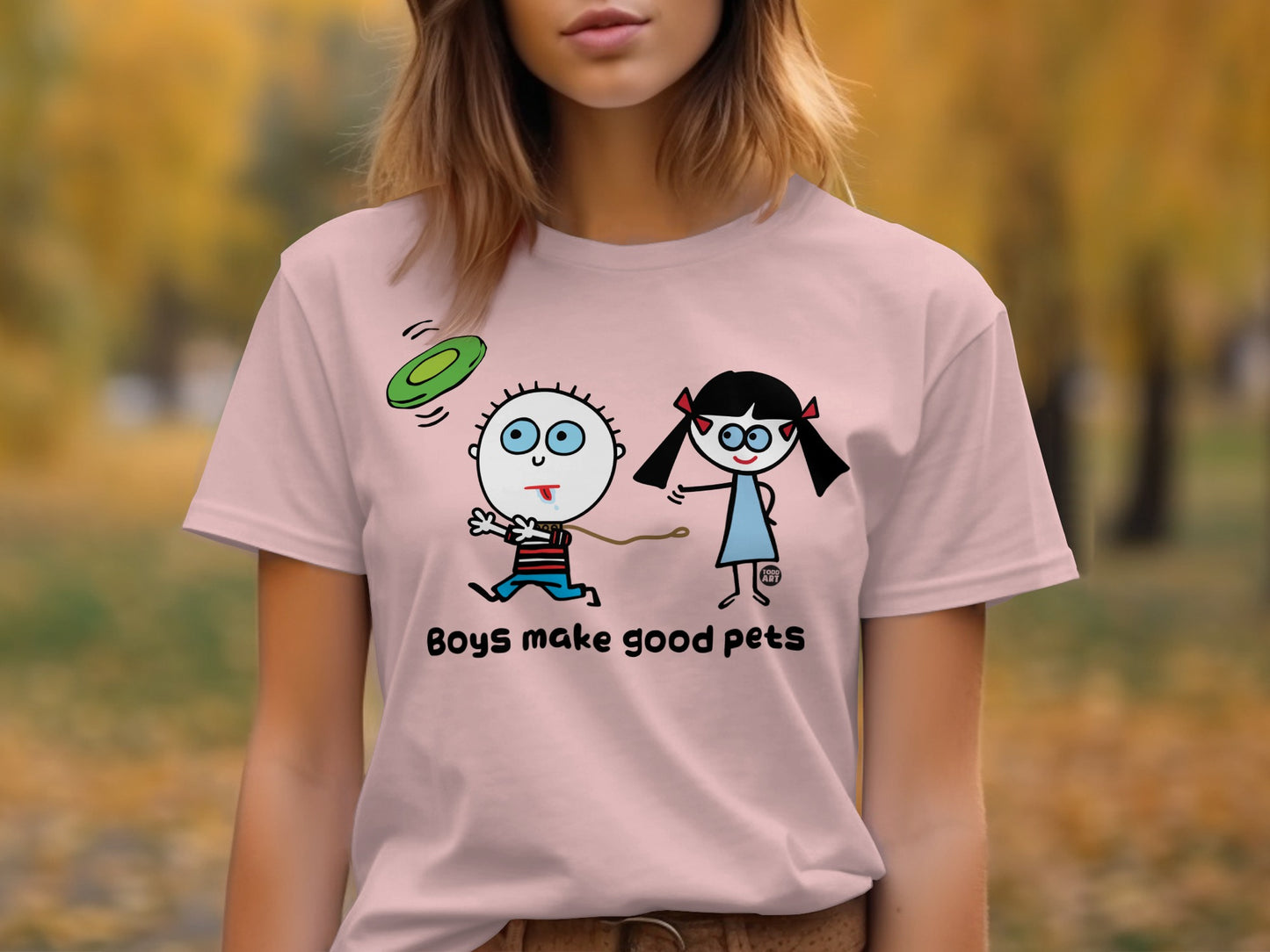 Boys Make Good Pets Funny Graphic Tee