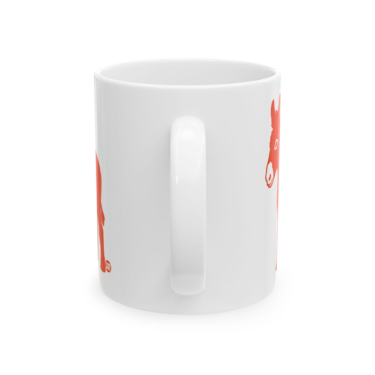 Bad Ass Donkey Todd Art Mug