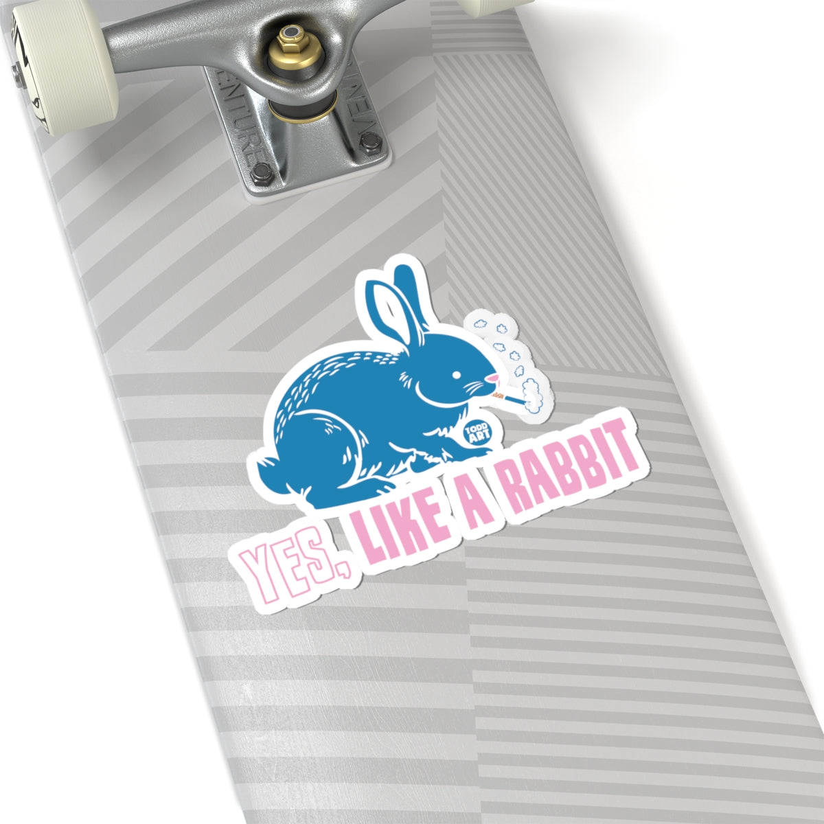 Rabbit SeasonTodd Art Sticker