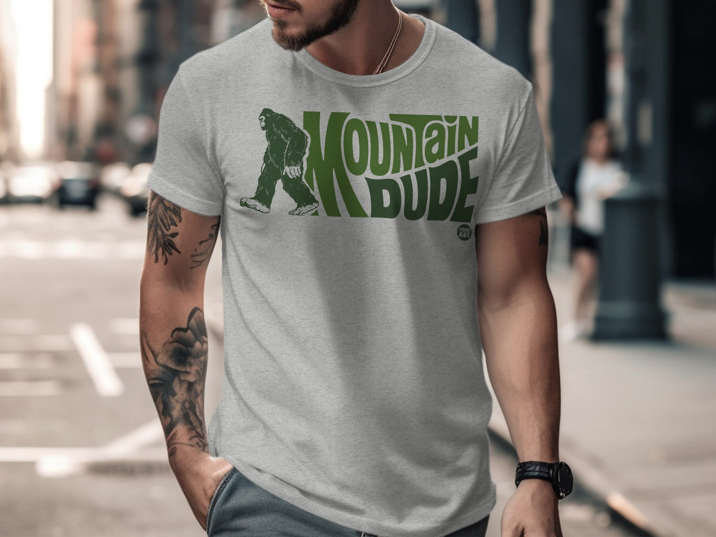 Mountain Dude Graphic T-shirt for Cool and Casual Style