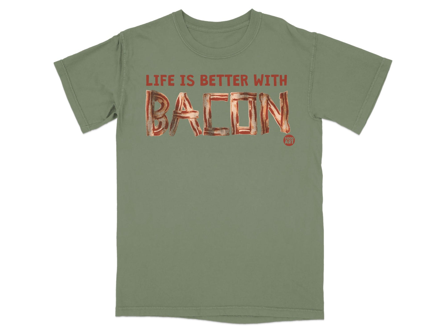 Life Is Better With Bacon Graphic T-shirt Product