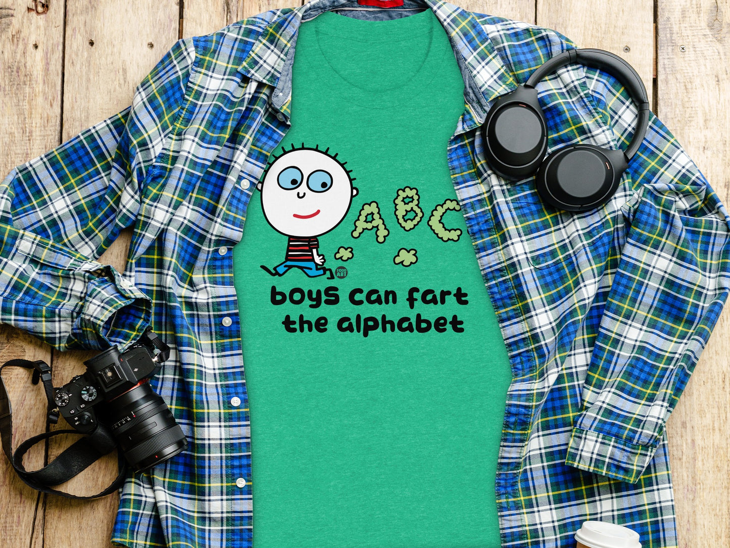 Boys Can Fart The Alphabet Funny T-Shirt