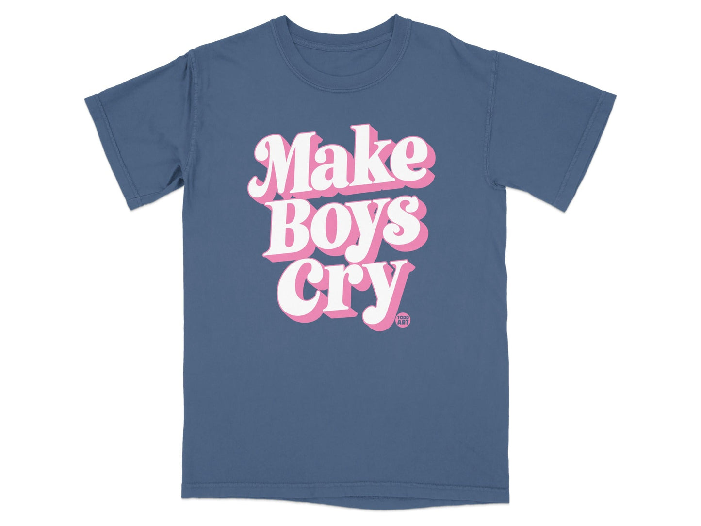 Make Boys Cry Graphic Tee Shirt for Bold Fashion Style