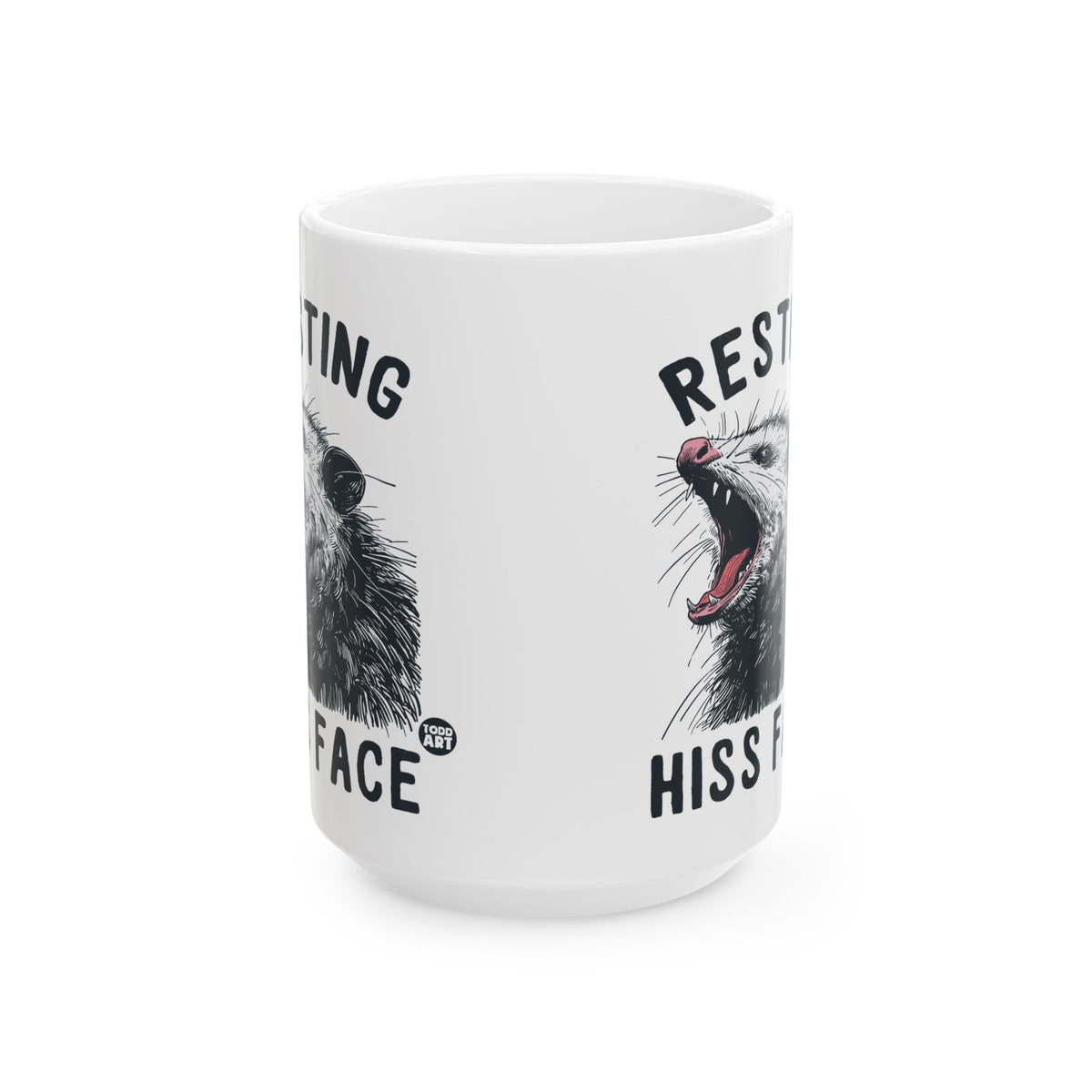 Possum Playing Dead Todd Art Mug