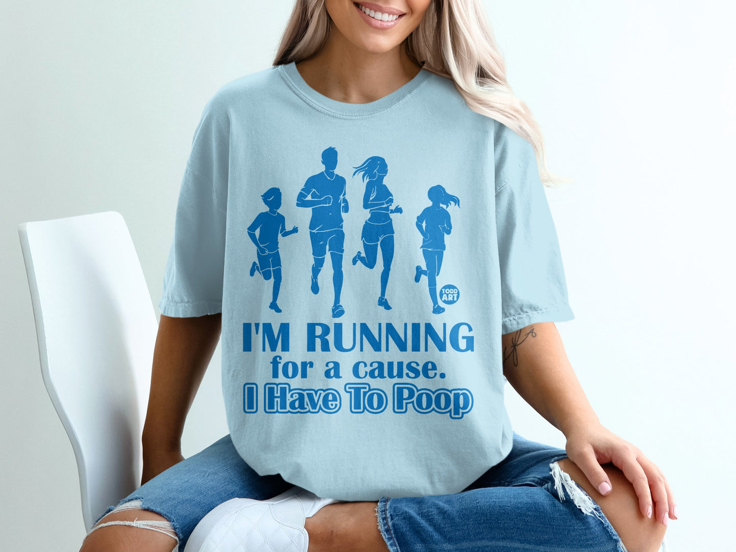 I'M RUNNING for a cause I Have To Poop product type