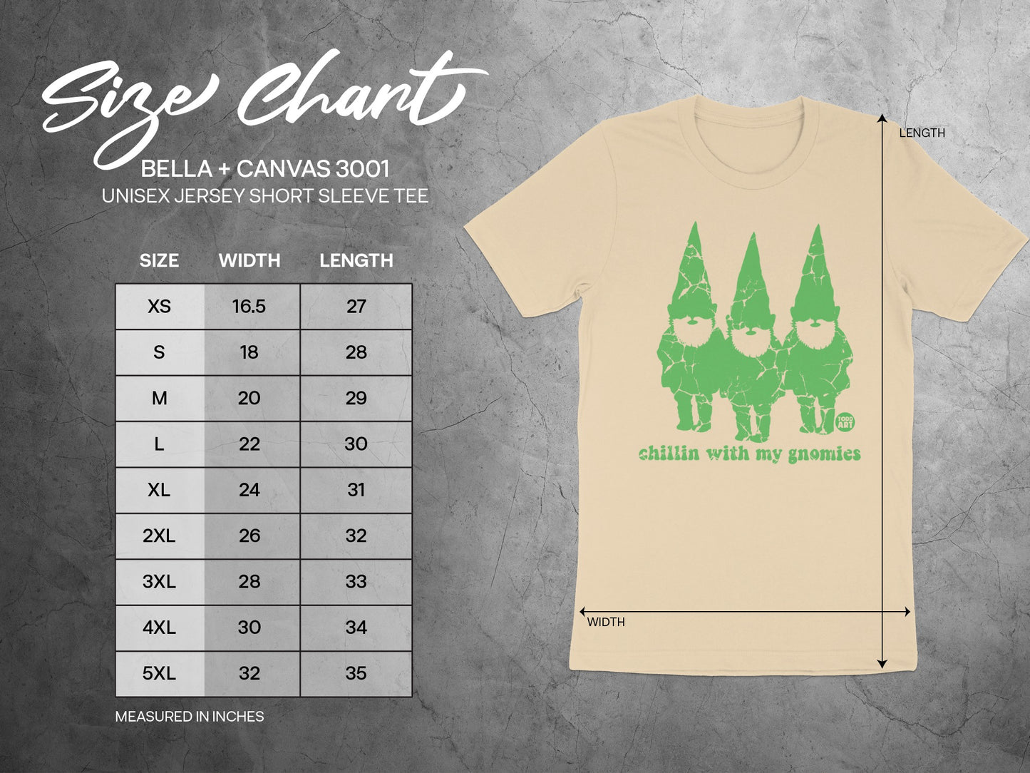 Chillin With My Gnomies Unisex Jersey Short Sleeve Tee product