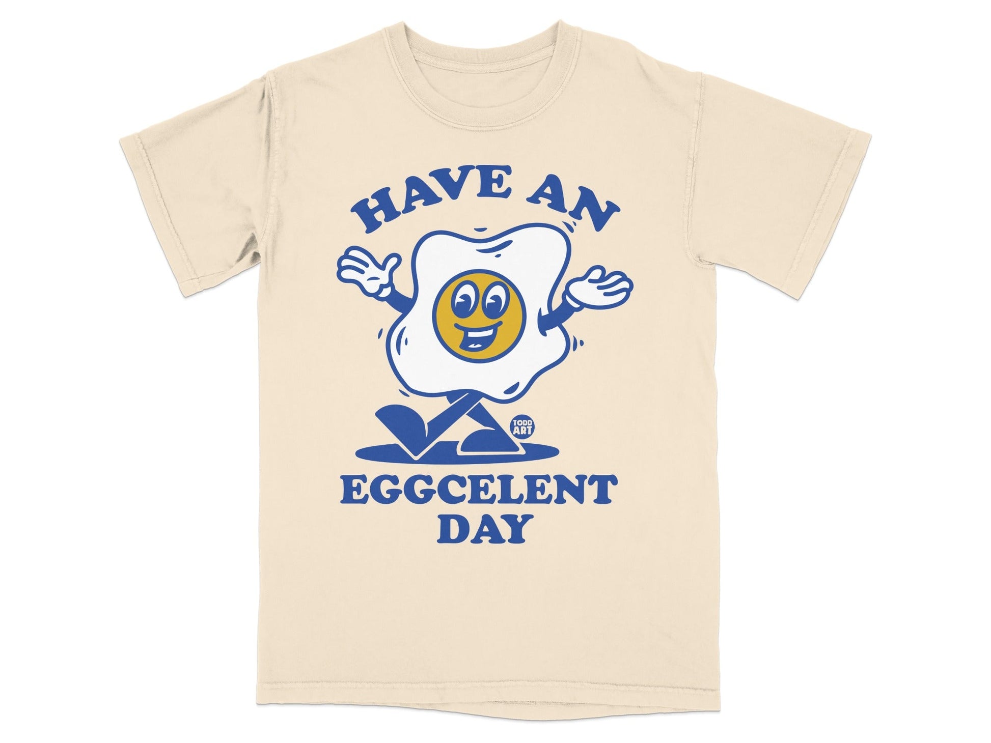 Have an Eggcellent Day Funny Cartoon T-Shirt