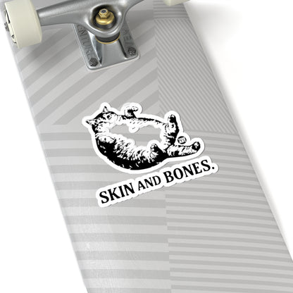Skin and BonesTodd Art Sticker