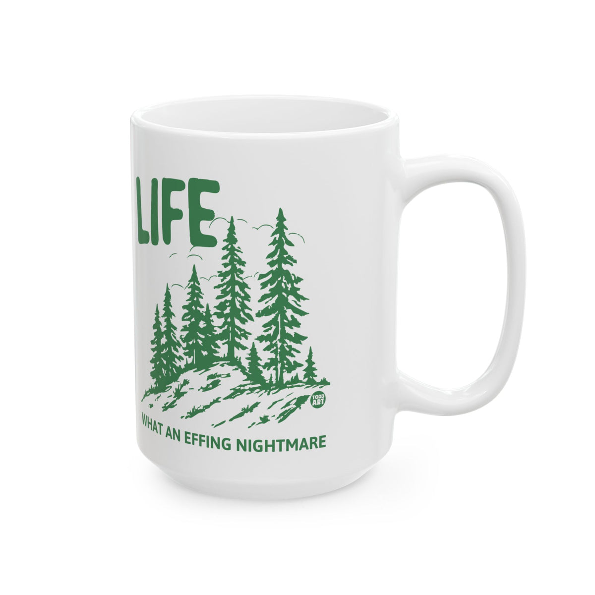 Forest Despair Todd Art Mug
