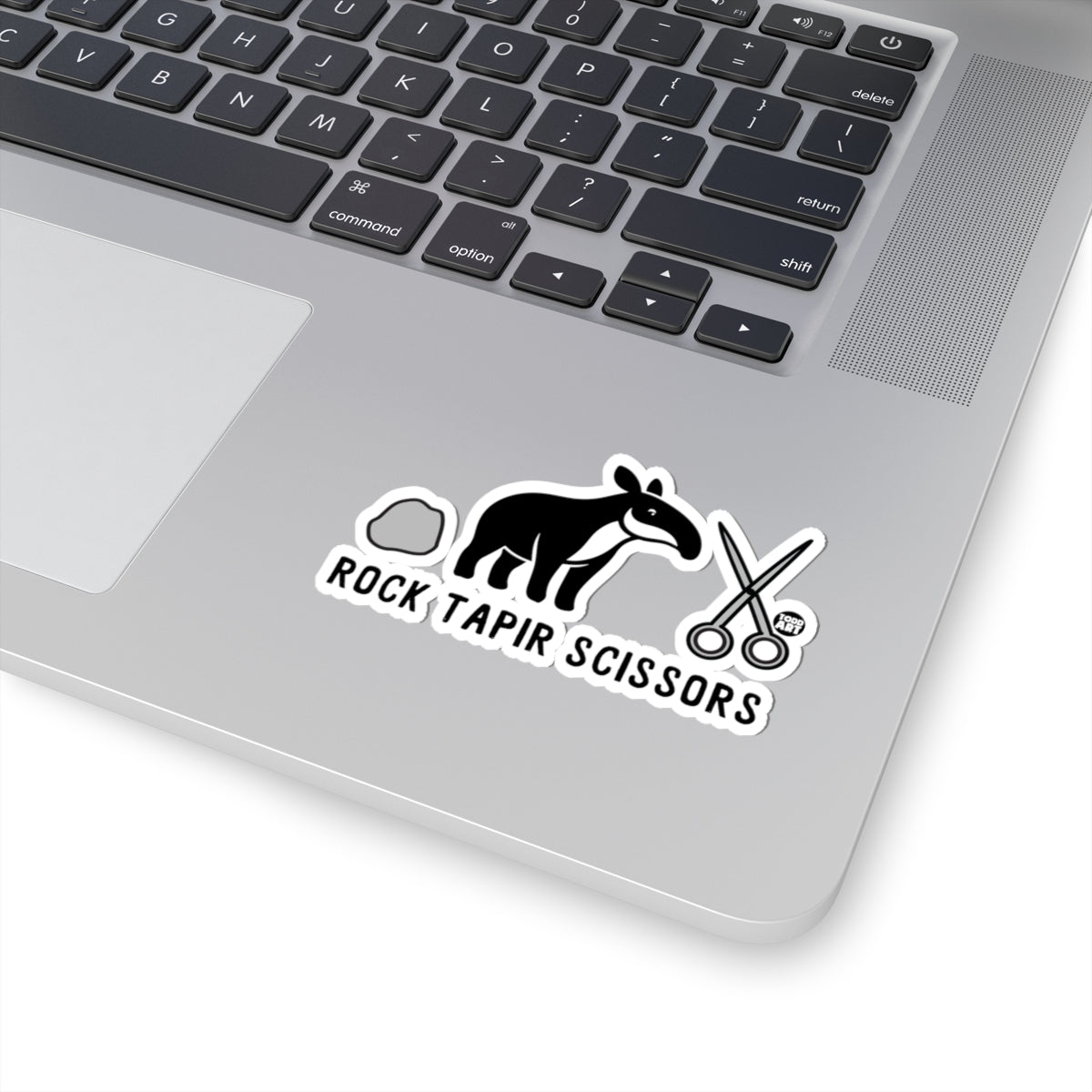 Rock Tapir ScissorsTodd Art Sticker