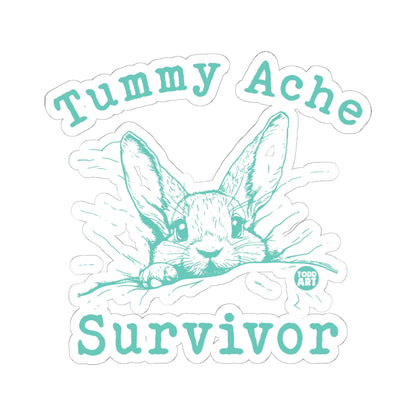 Tummy Ache SurvivorTodd Art Sticker