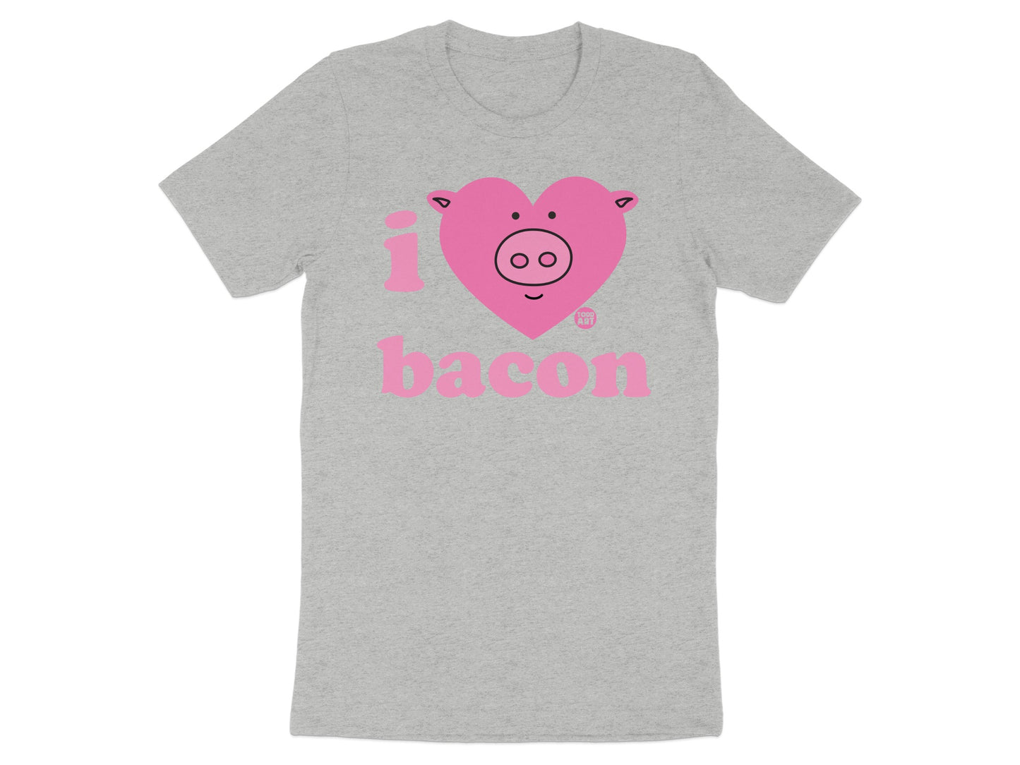 I Love Bacon Piggy Graphic T-Shirt product
