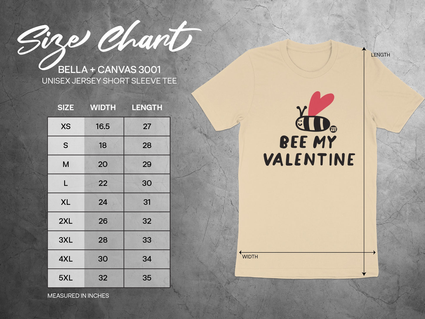 Bee My Valentine Unisex Jersey Short Sleeve Tee