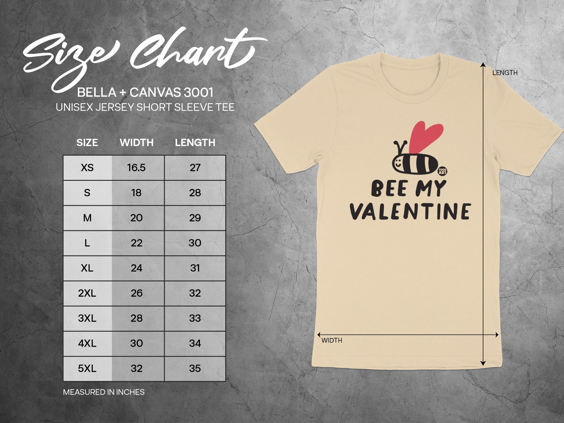 Bee My Valentine Unisex Jersey Short Sleeve Tee