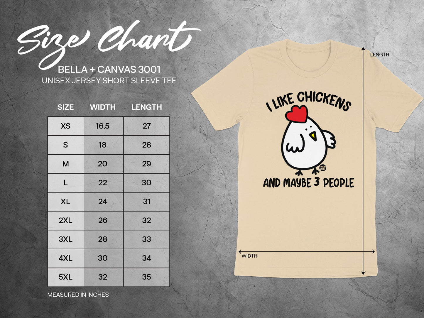 I Like Chickens And Maybe 3 People Unisex T-Shirt