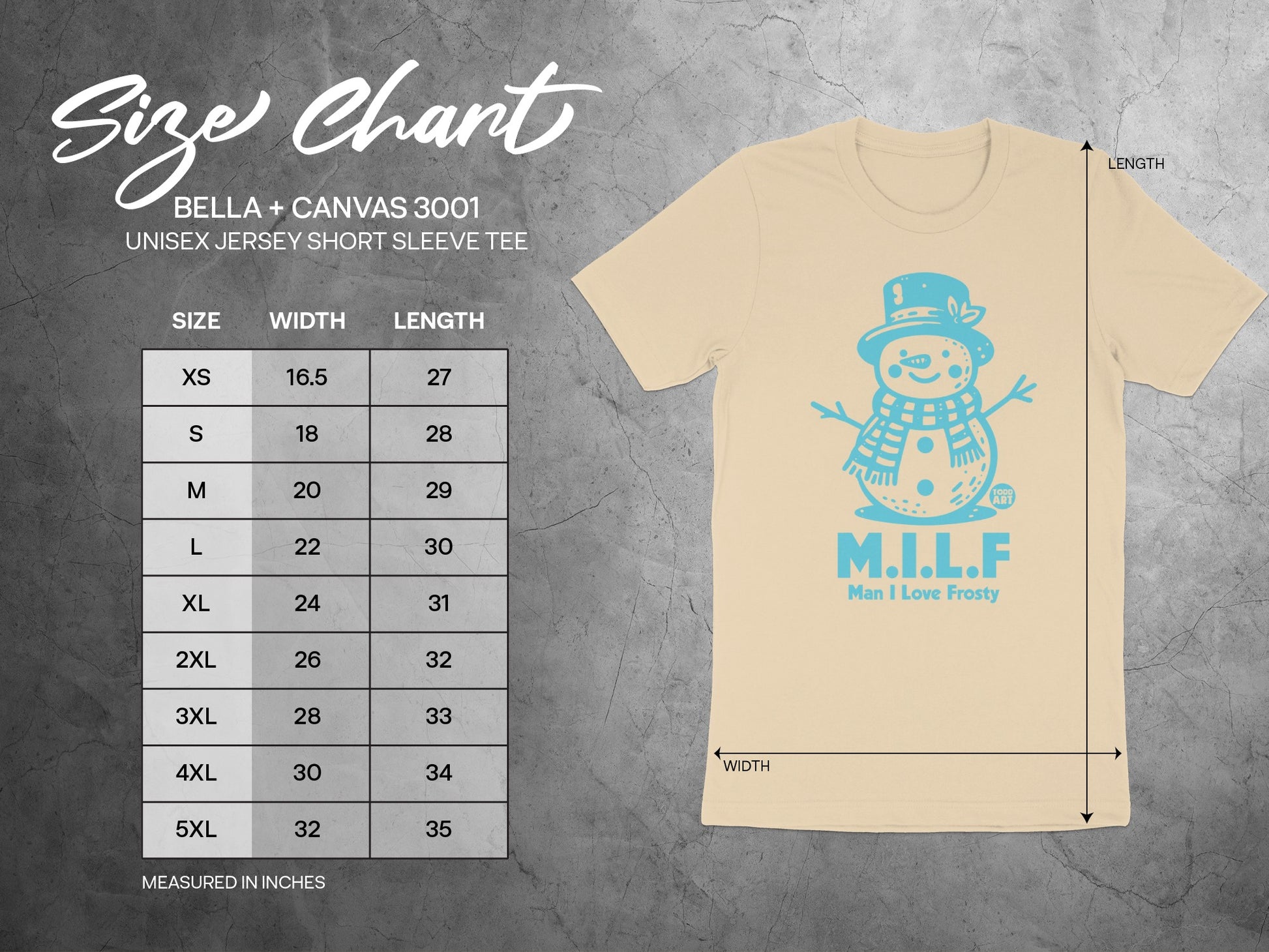 Man I Love Frosty Snowman Unisex Short Sleeve Tee product