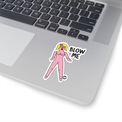 Pink WhispersTodd Art Sticker
