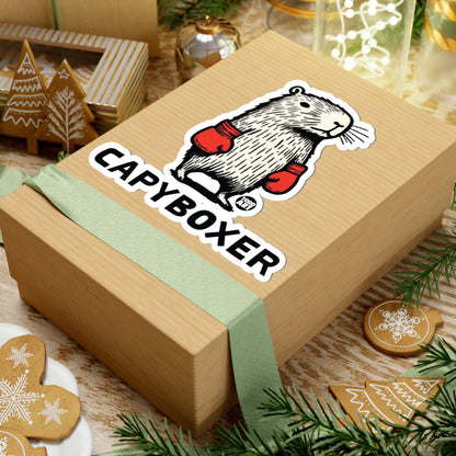 Capyboxer Todd Art Sticker