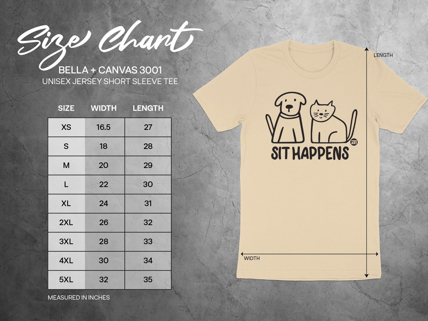 Sit Happens Funny Unisex Jersey Short Sleeve Tee product