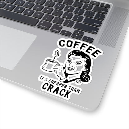 Coffee Todd Art Sticker