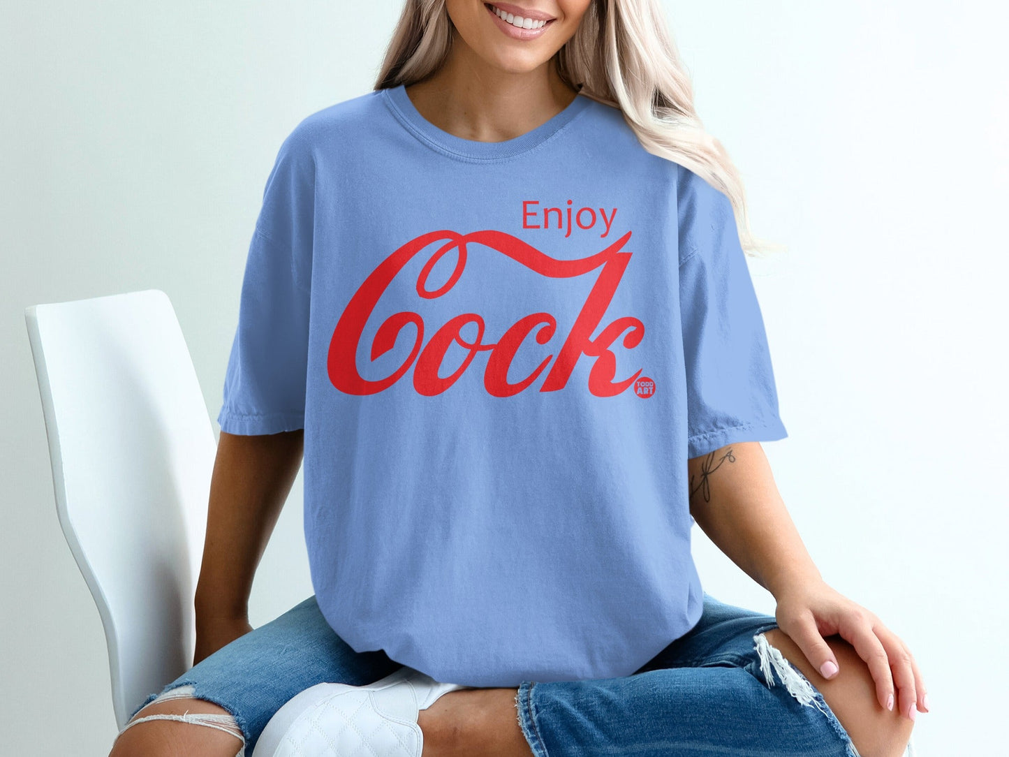 Enjoy Cock Stylish Graphic Tee for Trendy Fashion