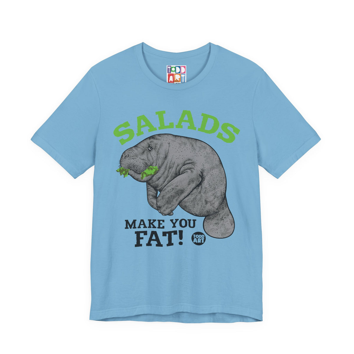 salads-make-you-fat-manatee