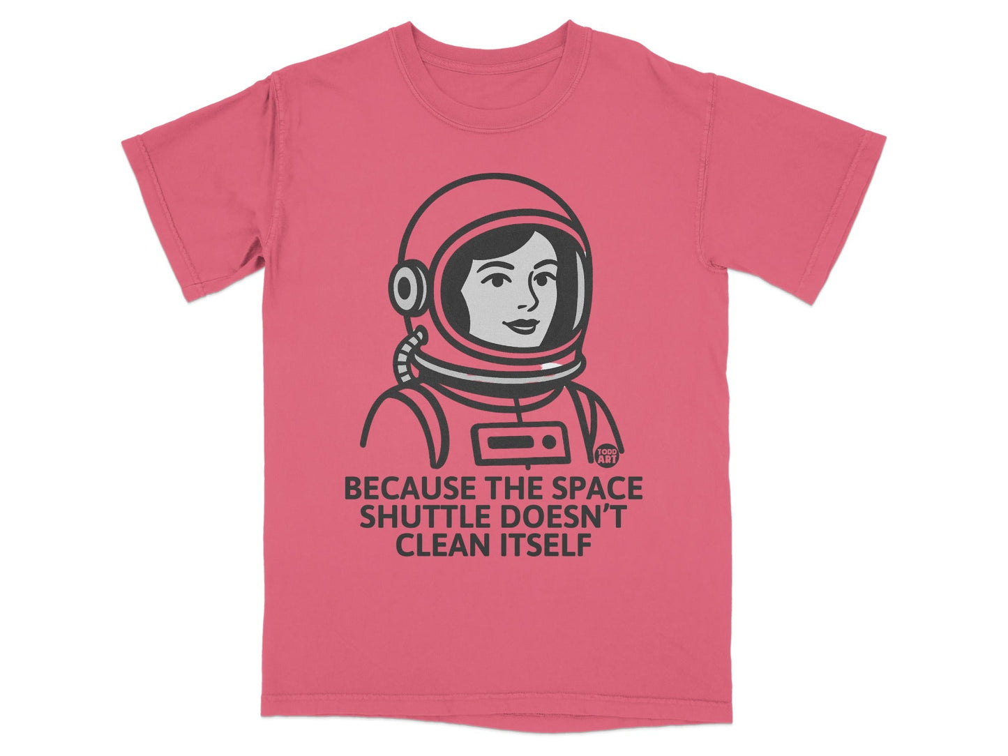 Because The Space Shuttle Doesn't Clean Itself T-Shirt