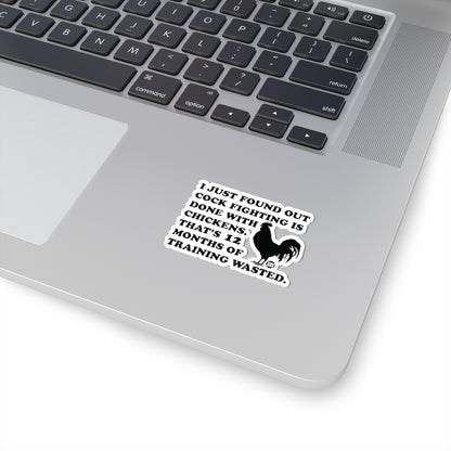 Training RegretTodd Art Sticker
