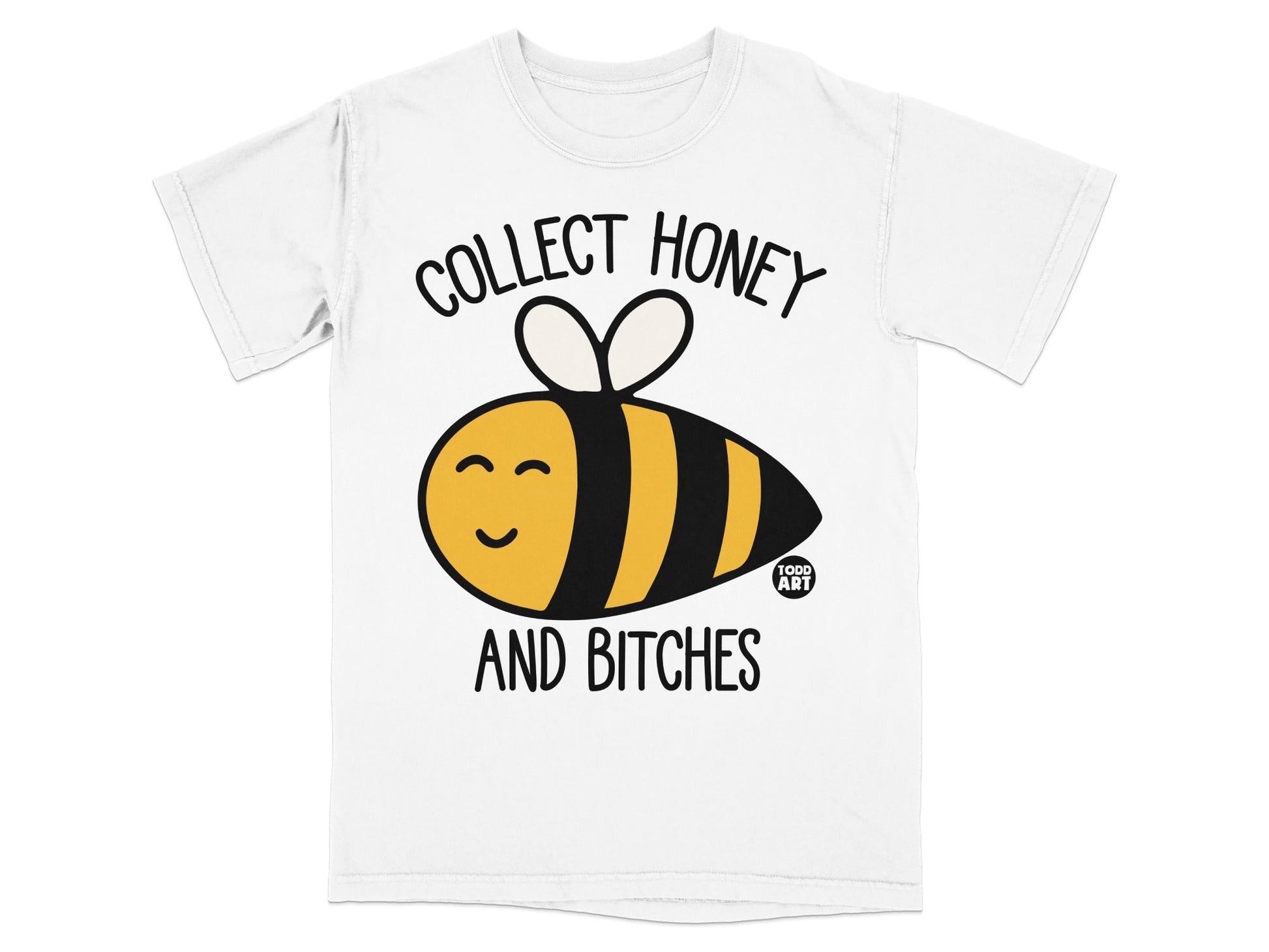 Collect Honey and Bitches Graphic T-Shirt