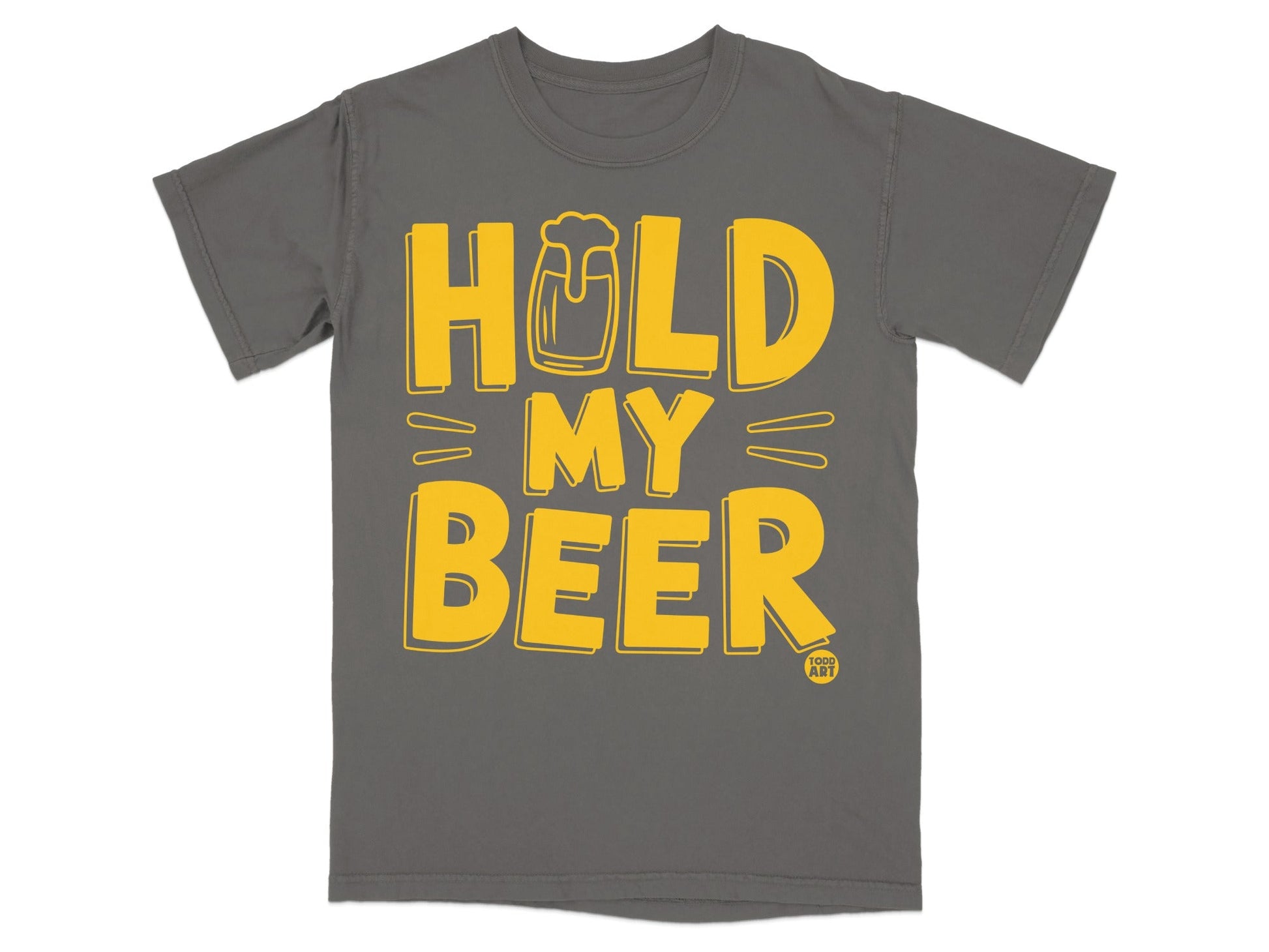 Hold My Beer Funny Graphic Tee Shirt Product