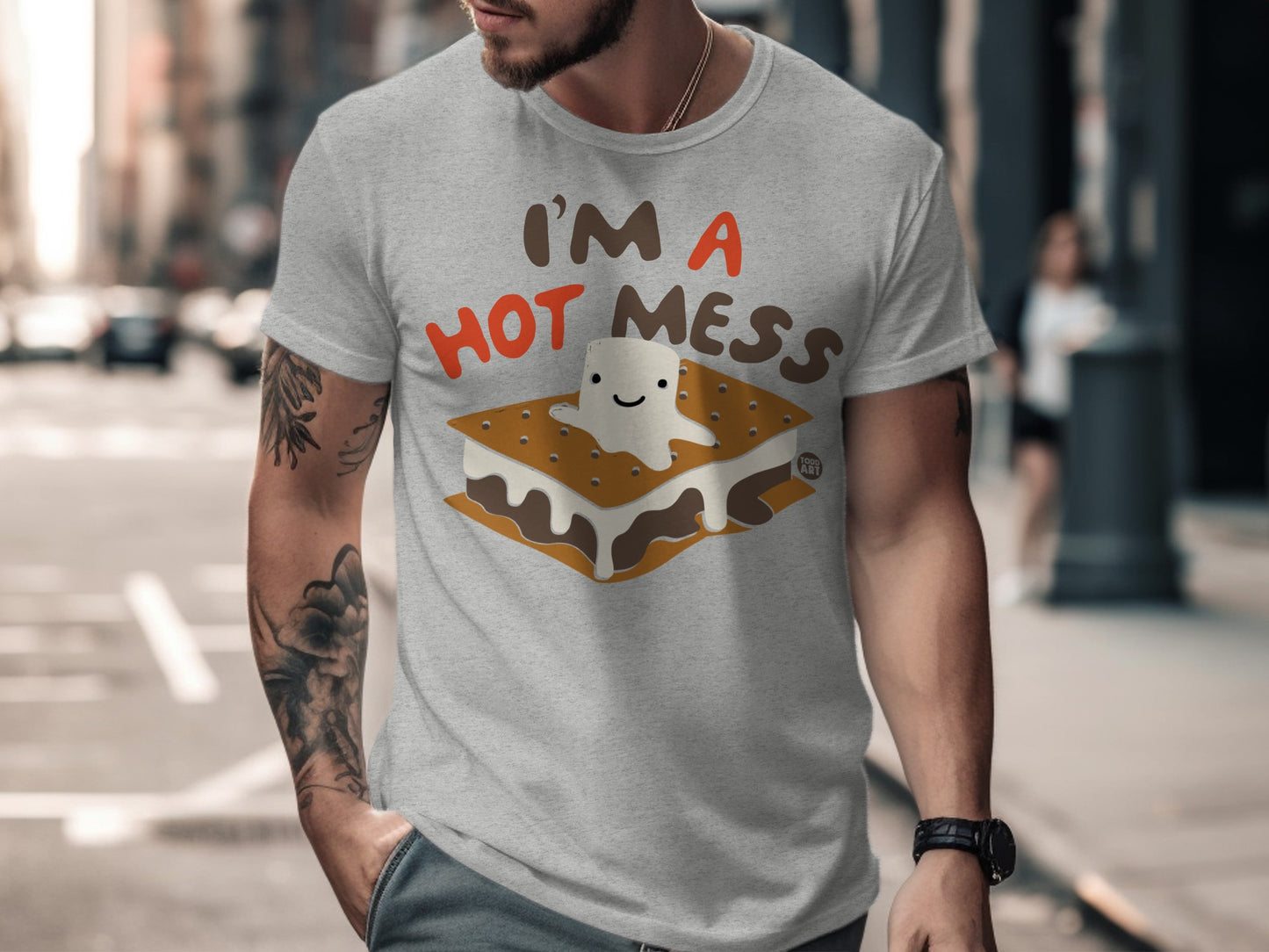I'm A Hot Mess S'mores Graphic T-Shirt