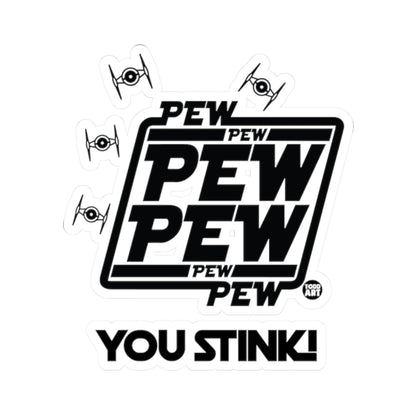 Pew Pew PewTodd Art Sticker
