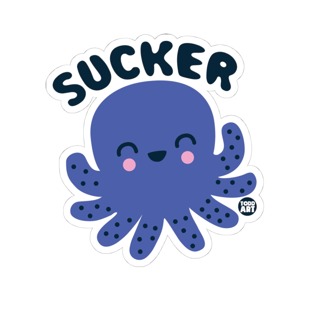 SuckerTodd Art Sticker