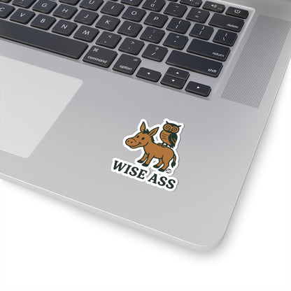 Wise AssTodd Art Sticker