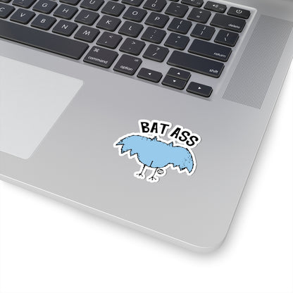 Bat AssTodd Art Sticker