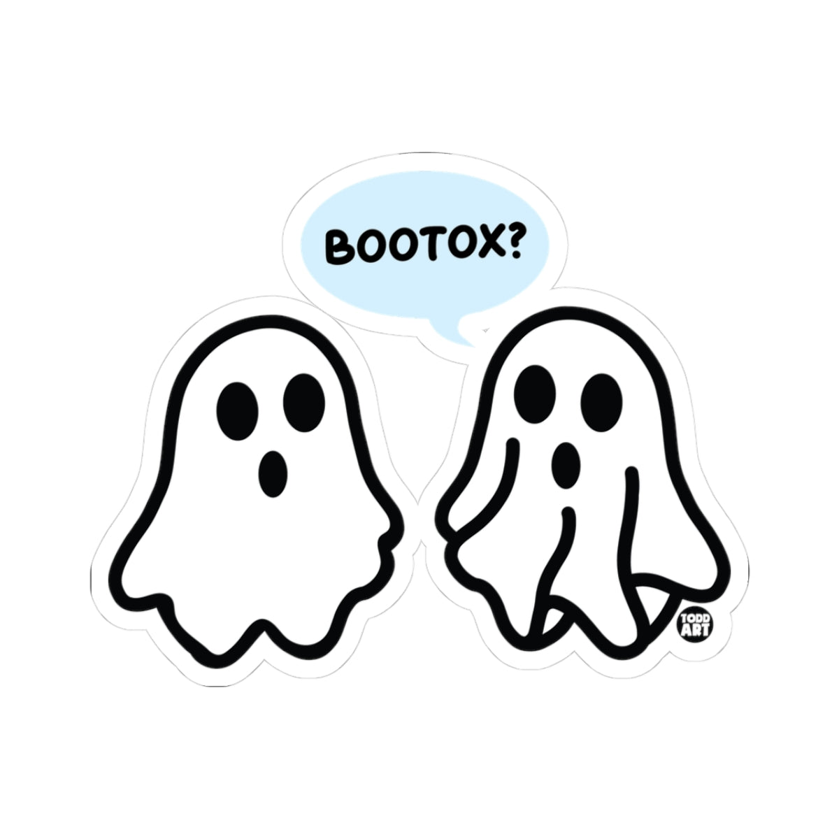 Bootox Todd Art Sticker