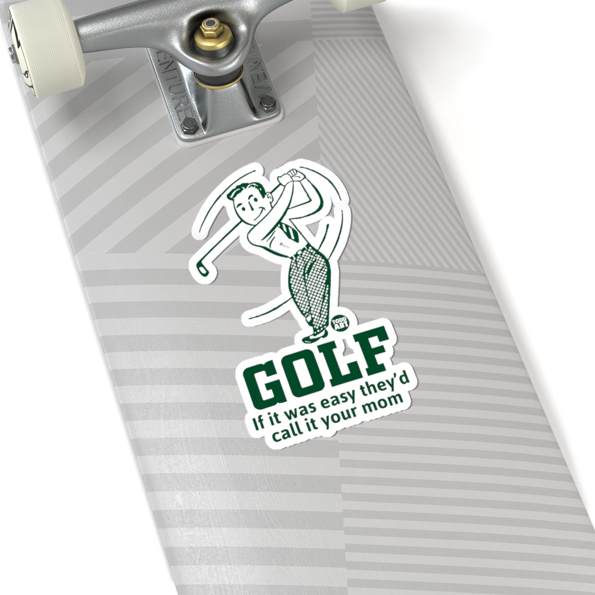 Golf Todd Art Sticker