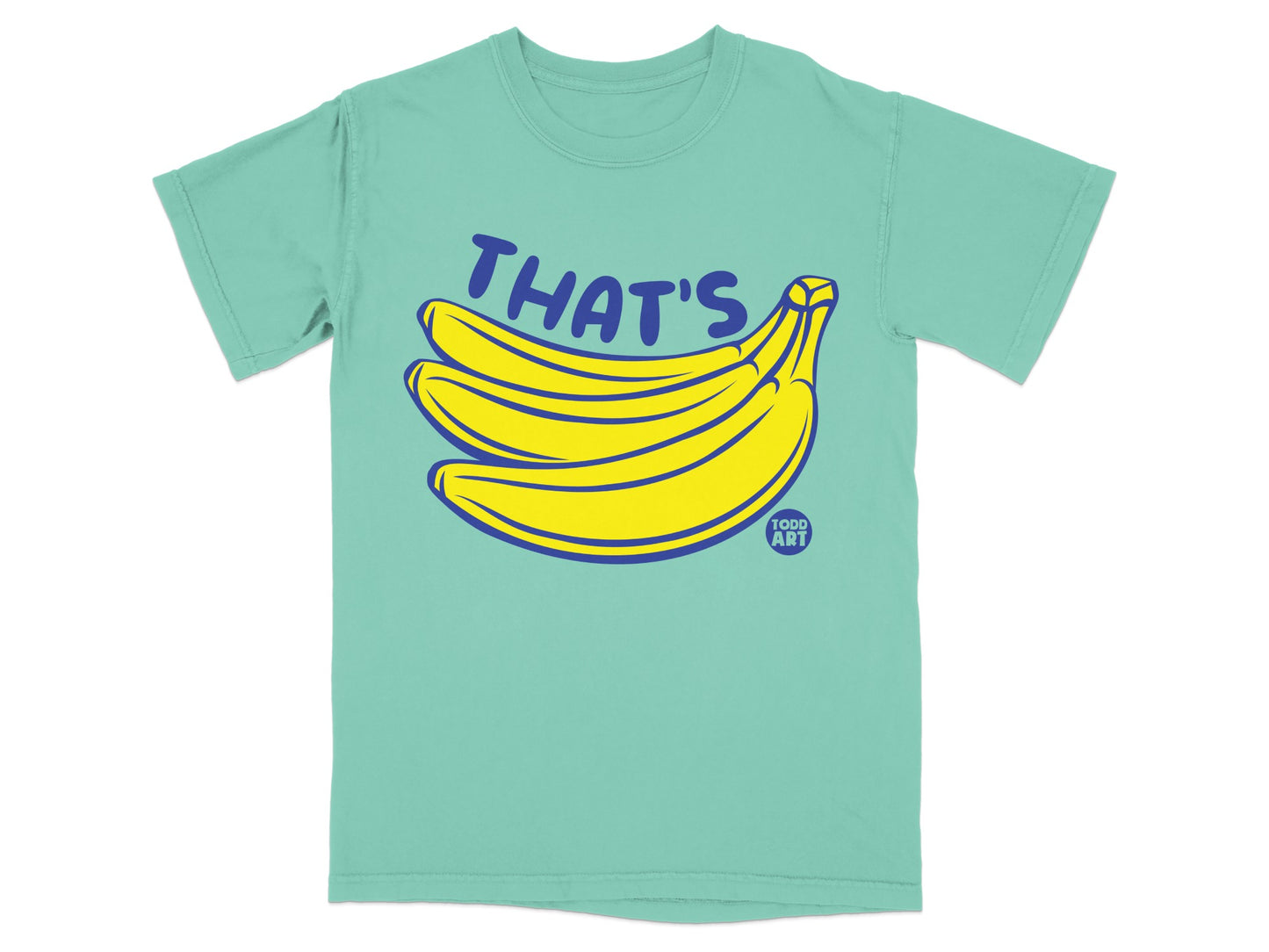THAT'S bananas graphic design mint green product type
